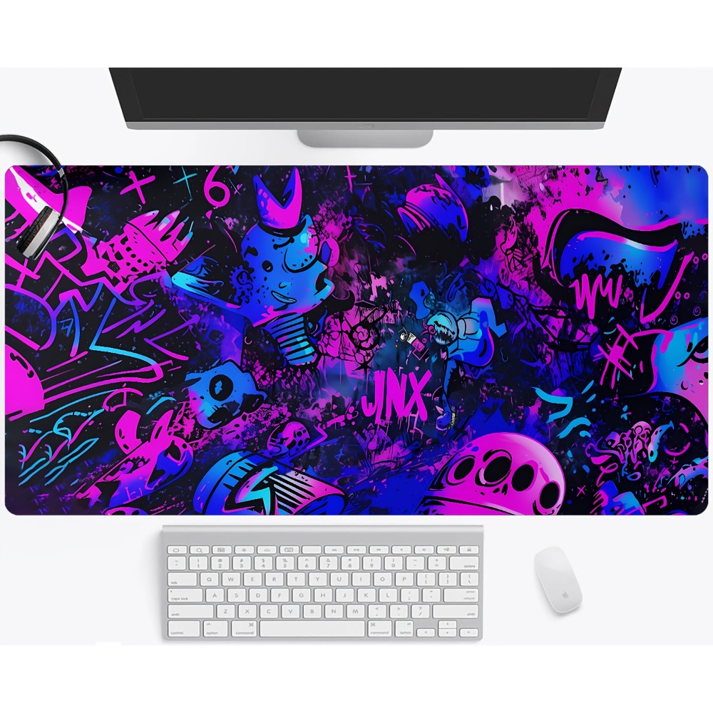 Desk Setup Aesthetic - Mousepad Estético - Mousepad Gamer XXL