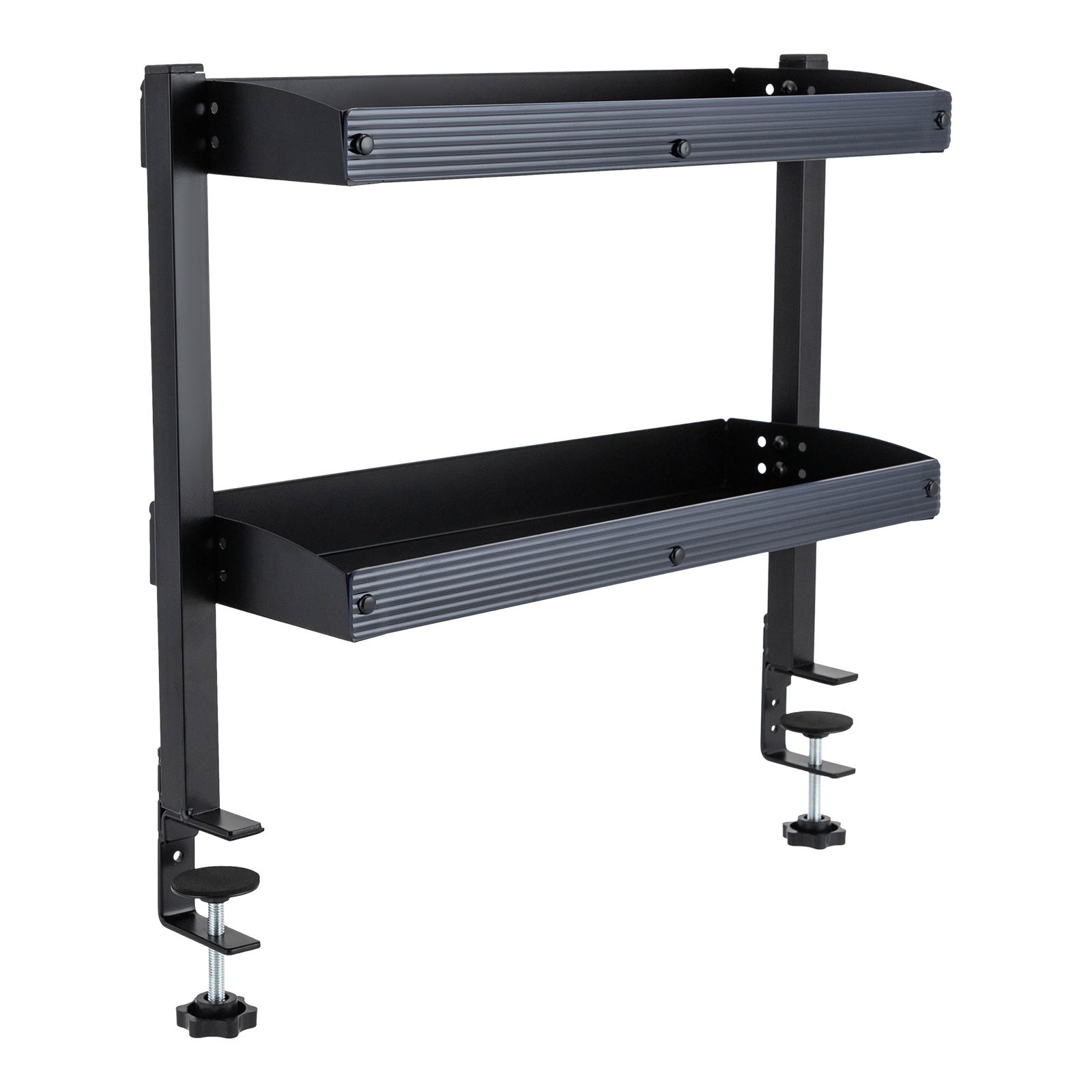 Desk Setup Organizer - Prateleira de mesa com braçadeira, organizador