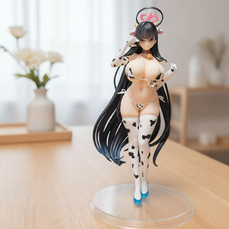 Desk Setup Editing - Figura de Anime GK artesanal da