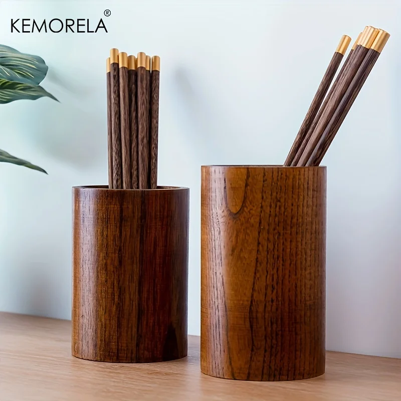 Drawer Organizer Bamboo - 1 pçs suporte de pauzinhos de