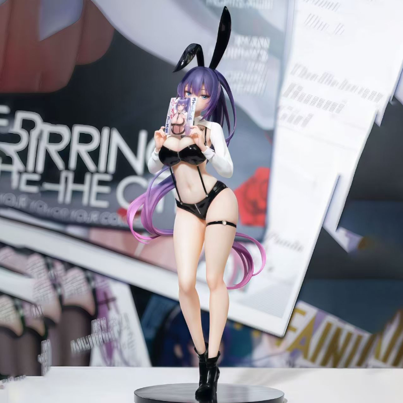 Desk Setup Girl - Figura de Coelhinha Yuna Pixiv, Menina