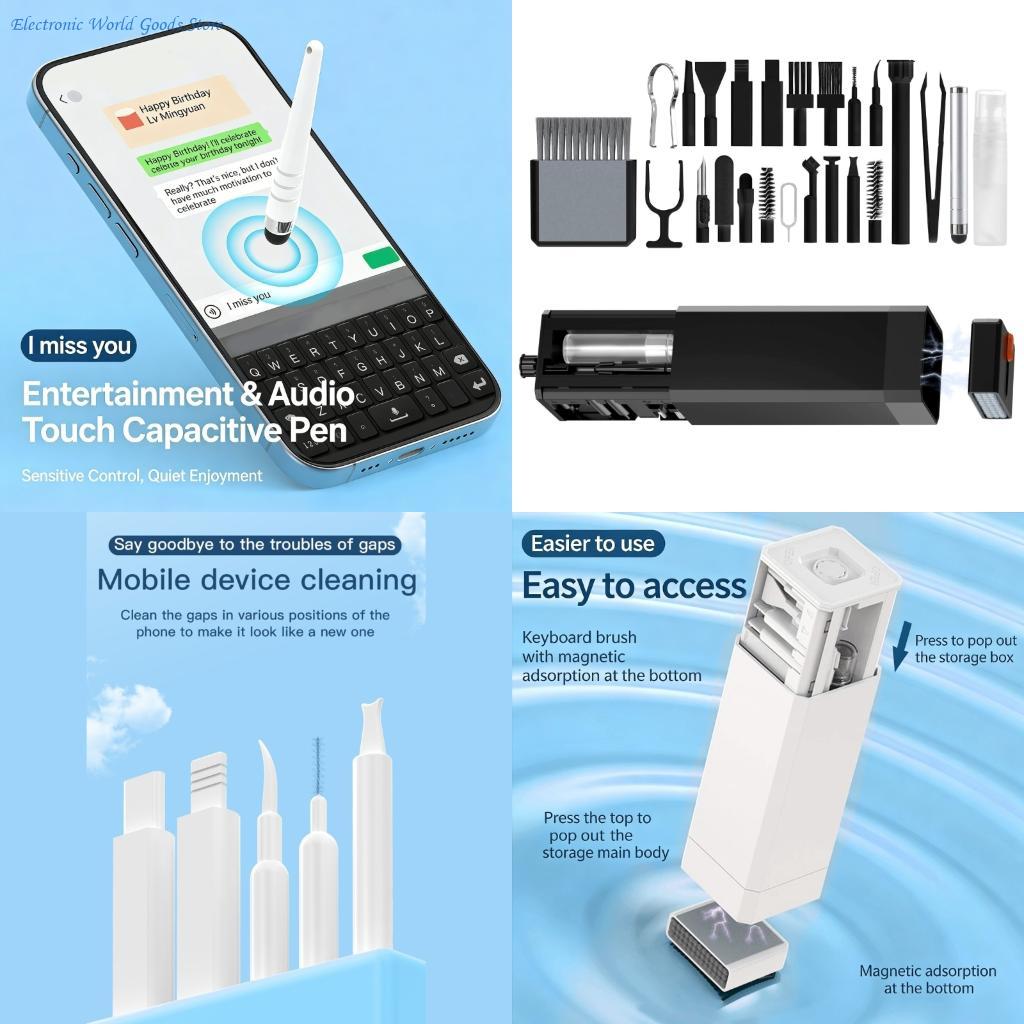 Monitor Cleaning Kit - limpeza componentes A3PD 32 unidades para