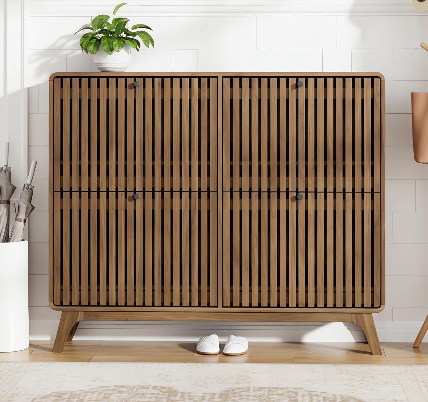 Drawer Organizer Bamboo - # Armário de Sapatos Grande de