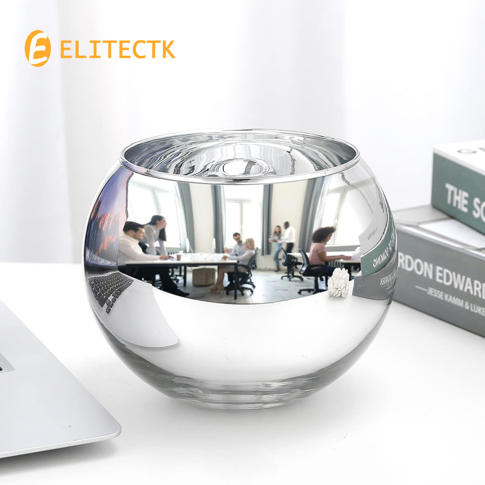 Desk Setup Organizer - Glass Candy Dish Desk Organizer, Desk