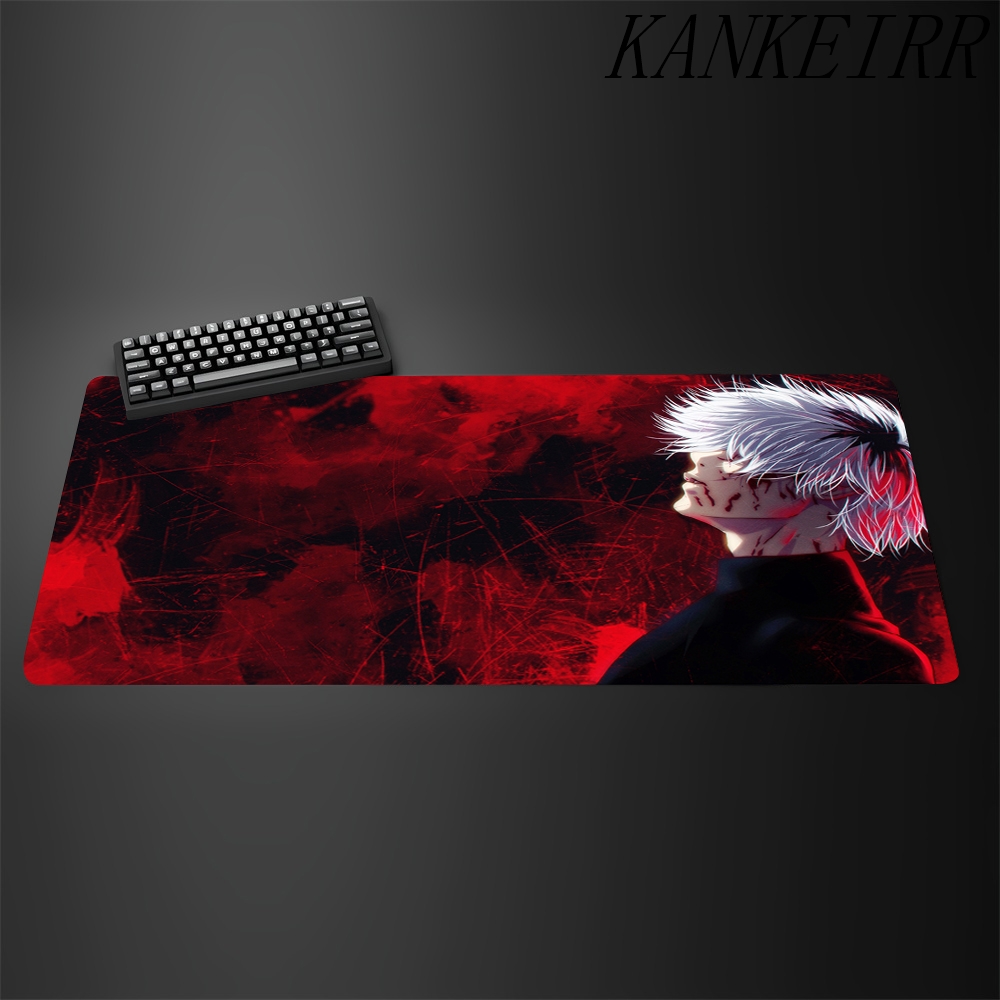 Japão anime tokyo ghoul mouse  - Desk Setup Black And White avaliação e preço