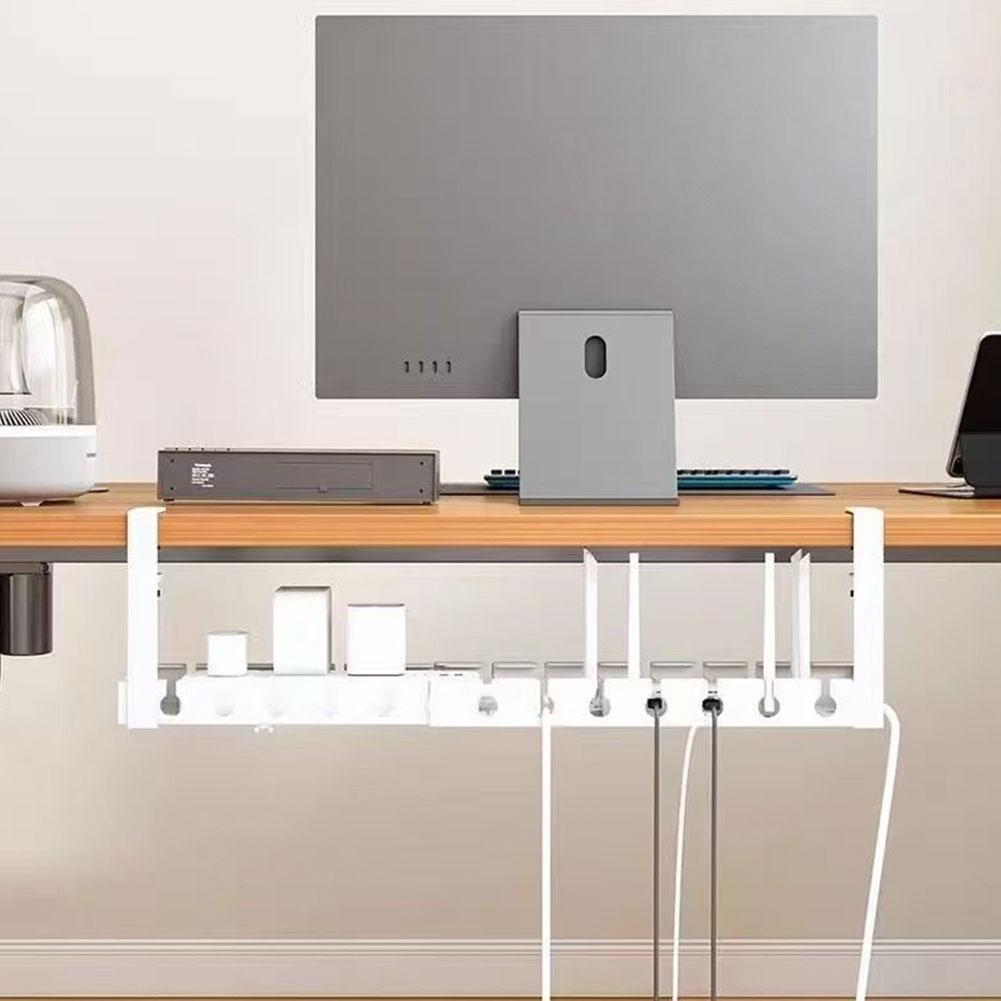 Extensível sob a mesa gerencia - Desk Setup Organizer avaliação e preço