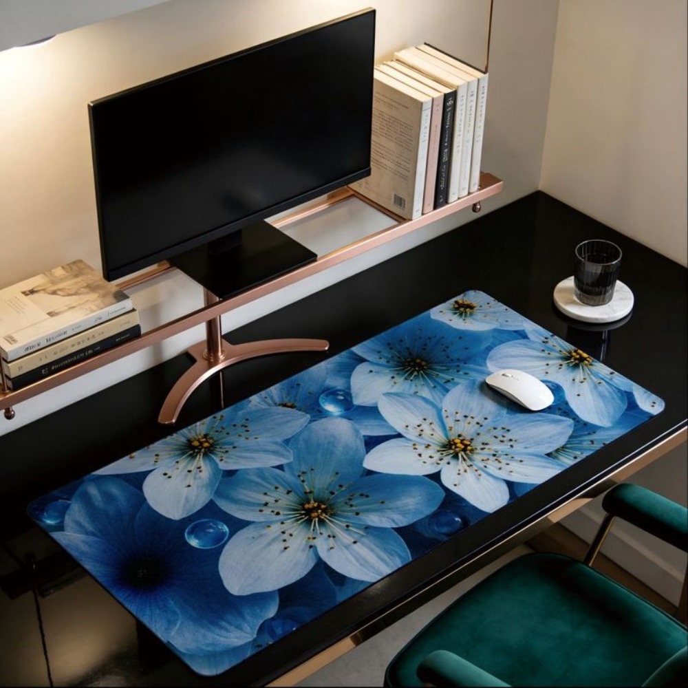 Sousplat estético com design f - Desk Setup Aesthetic avaliação e preço