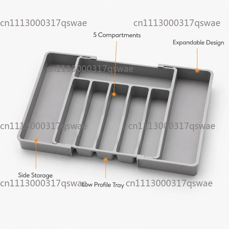 Organizador de Talheres Expans - Drawer Organizer Bamboo avaliação e preço