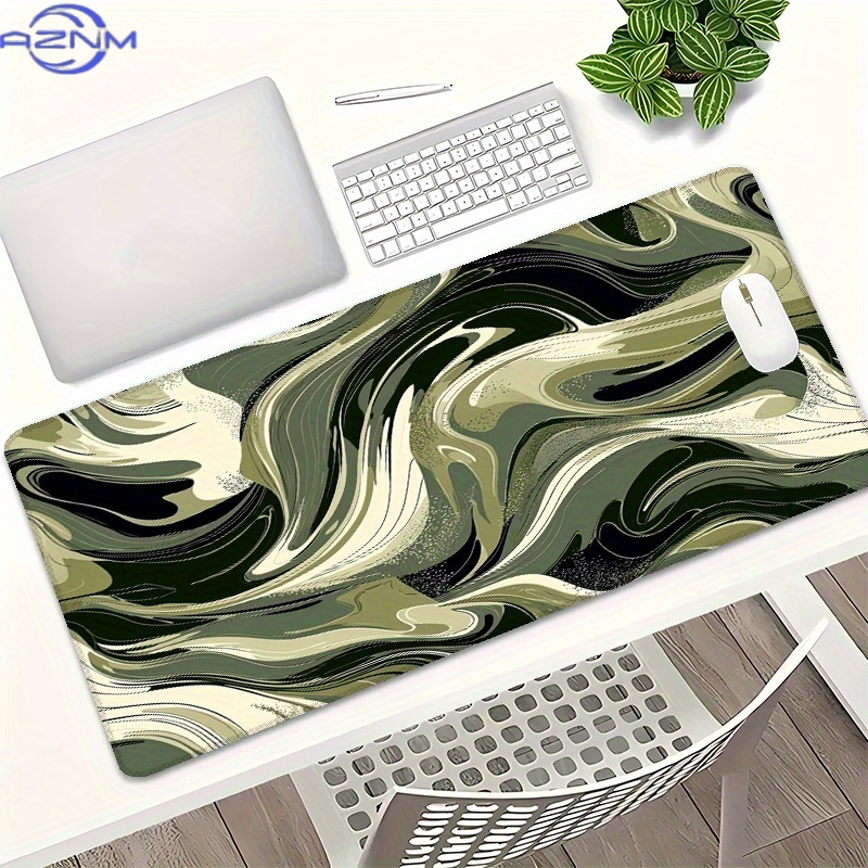 1pc Mouse Pad Extra Grande par - Desk Setup Black And White avaliação e preço