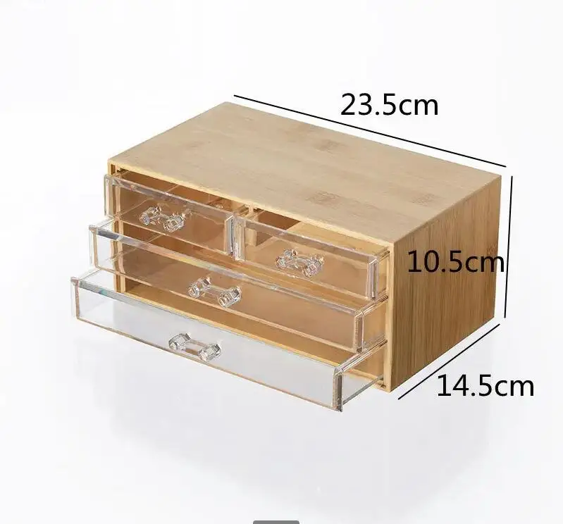 Caixa de armazenamento de bamb - Drawer Organizer Bamboo avaliação e preço