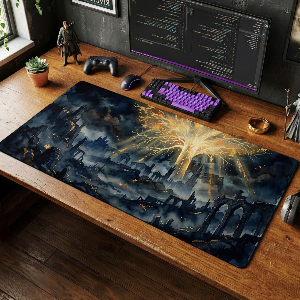 Tapete de mesa, tapete de mous - Desk Setup Simple avaliação e preço
