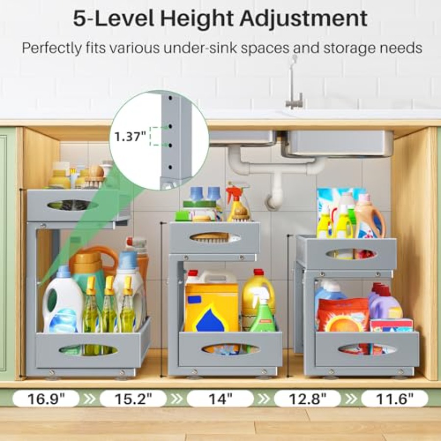 Organizador para Debaixo da Pi - Drawer Organizer Bamboo avaliação e preço