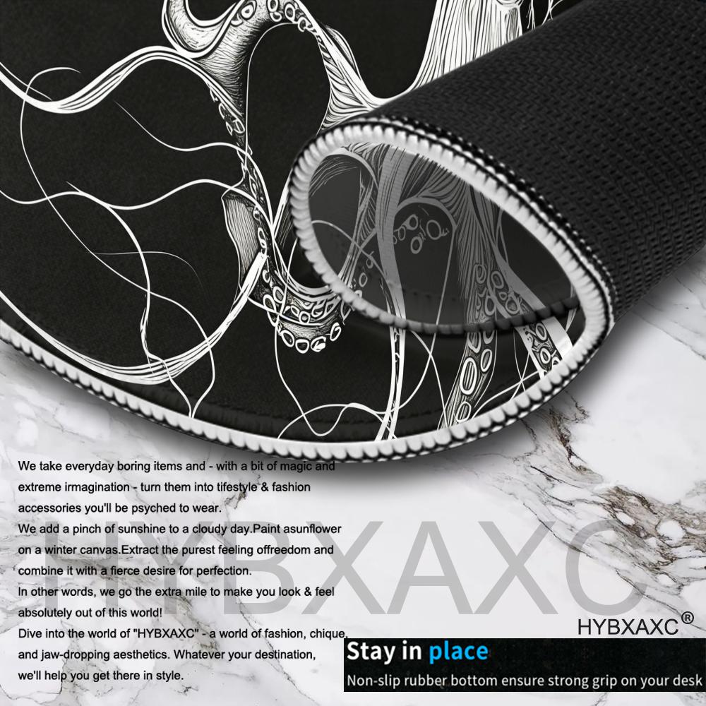 Mouse Pad Octopus HYBXAXC, Mou - Desk Setup Black And White avaliação e preço