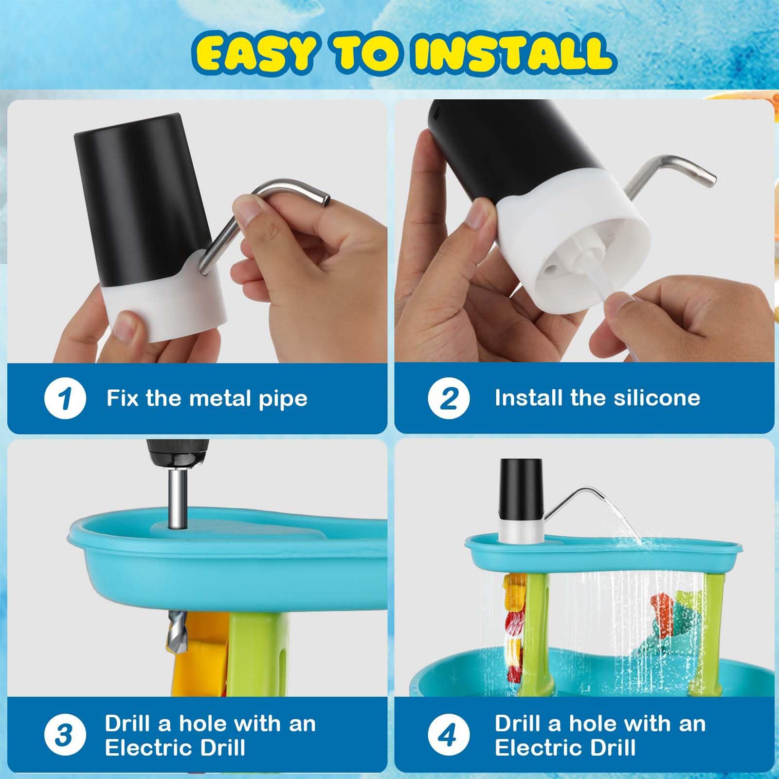 Mini Bomba de Água Portátil Re - Desk Setup Girl avaliação e preço