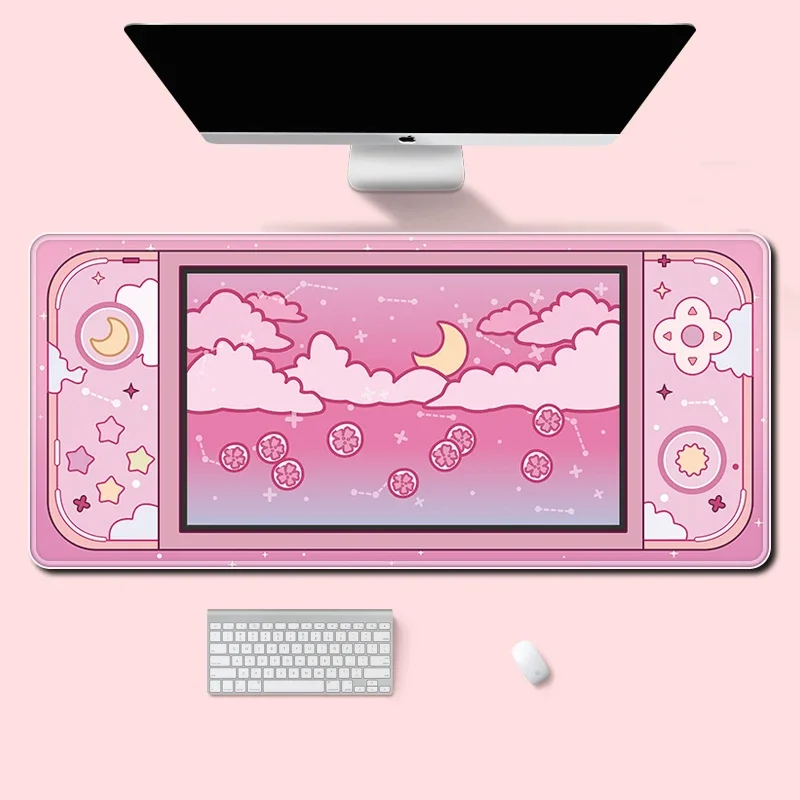 Lua e estrelas grande tapete d - Desk Setup Aesthetic avaliação e preço