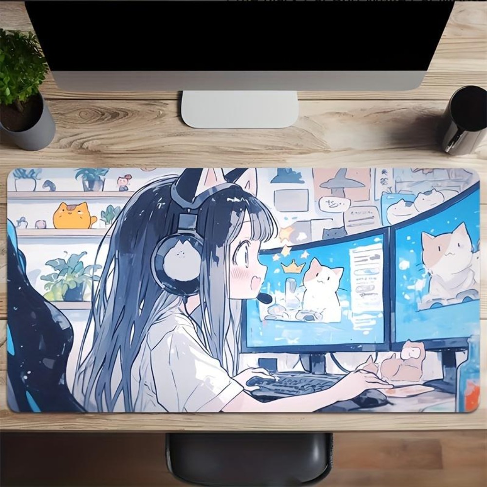 Mouse Pad de Jogo para Meninas - Desk Setup Simple avaliação e preço
