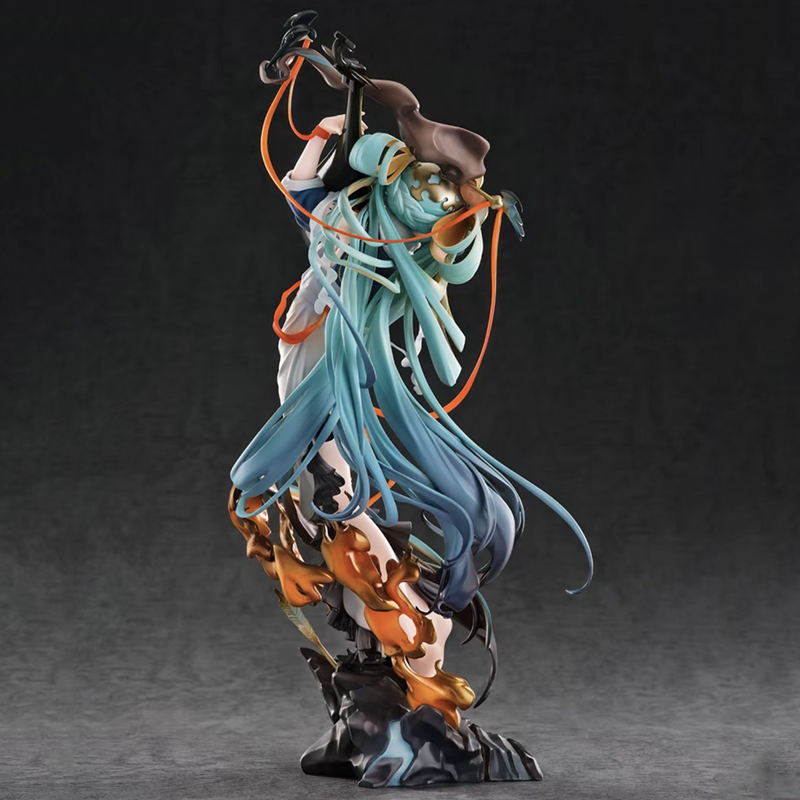1/8 pvc cabelo longo hatsune c - Desk Setup Editing avaliação e preço