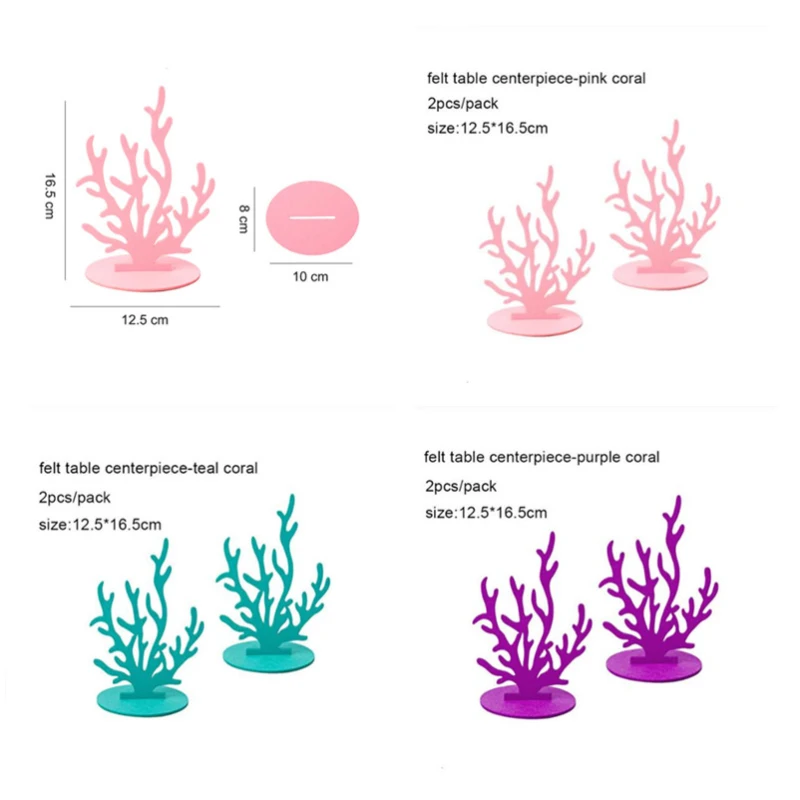 2 pçs diy sereia festa pequena - Desk Setup Girl avaliação e preço