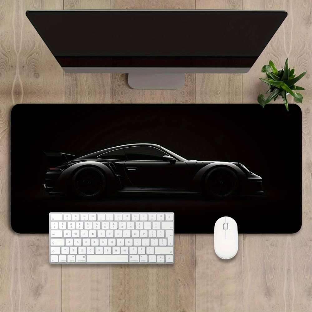 Mouse Pad Gamer Preto Lixado - - Desk Setup Simple avaliação e preço