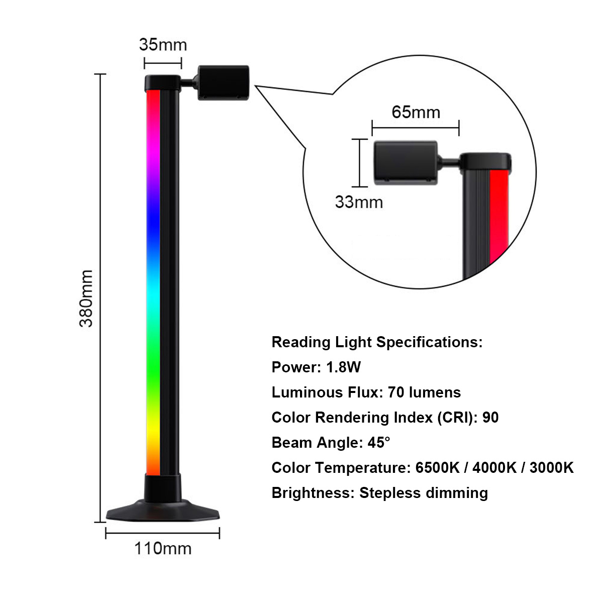 Barra de Luz Inteligente LED R - Desk Setup Computer avaliação e preço