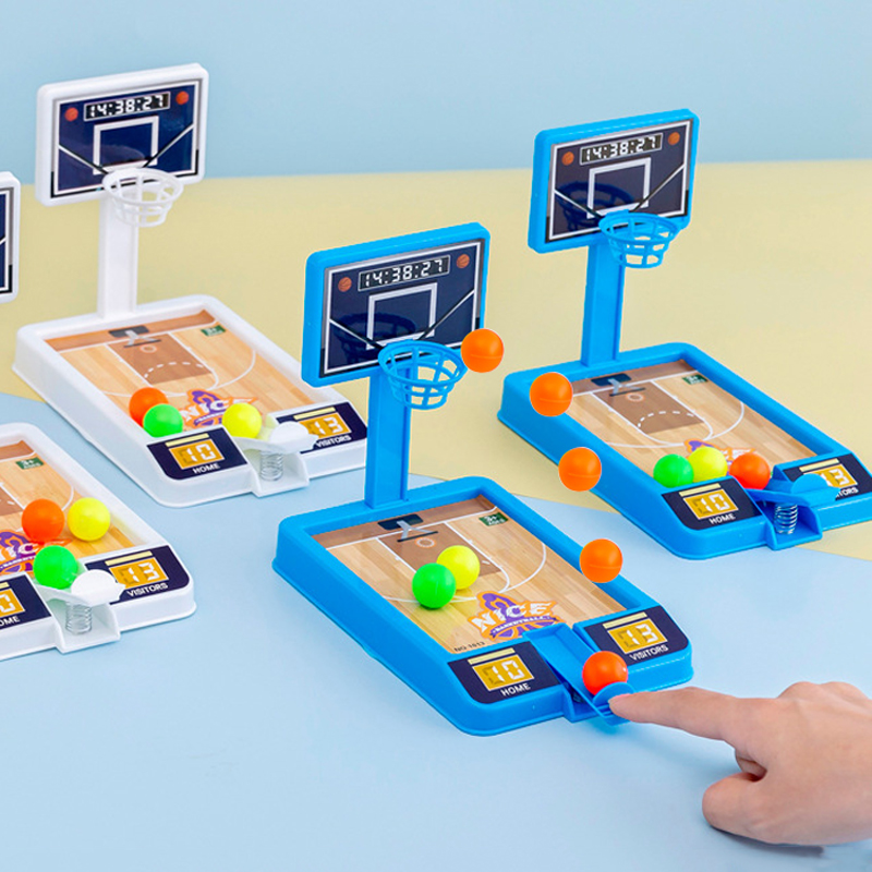 Mini basquete dedo tiro máquin - Desk Setup Girl avaliação e preço